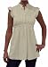 Bailey Blue Junior's Button Down Blouse with Lace