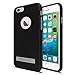 Seidio SURFACE with Metal Kickstand Case for iPhone 6/6S Dual-Layer Protection - Non-Retail Packaging - Black/Gray