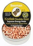 Beeman Kodiak Double Gold .20 Cal, 13.27 Grains, Domed, 250/Tin