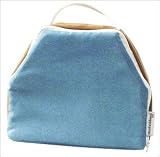 Hoohobbers Personalized Munch Box in Suede Brown Blue