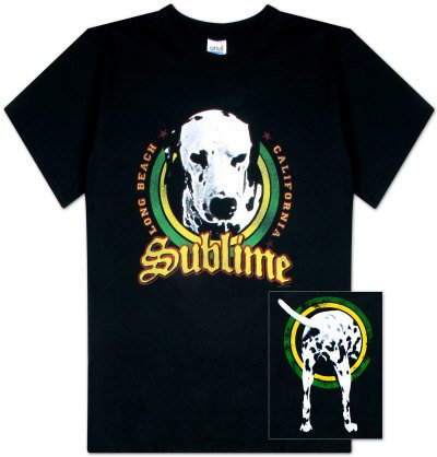 Sublime - Lou Dog T-Shirt, L - Black