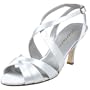 Colorful Creations Women's Vanessa Dyeable Sandal,White,7.5 B US