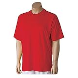 Prince Men's Black Collection Short Sleeve Crew Neck - Crimson