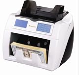 Carnation CR2 Currency Counter with Triple Counterfeit Detection UV MG IR TOUCHSCREEN, Up To 1500 Bills/Minute