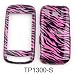 Pink Zebra Print Design Snap-on Faceplate Case Cell Phone Cover For Samsung Impession...