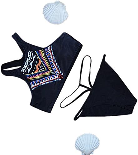 WEARZONE Criss Cross Bikini Swimsuit for Women and Girl (XL, gold)