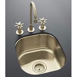 Undertone Undercounter Entertainment Sink Shape: Round