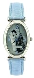 Keith Kimberlin Ladies Kitten Dial Watch With Blue Strap