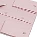 Mens Modena Solid Pink French Cuff Dress Shirt