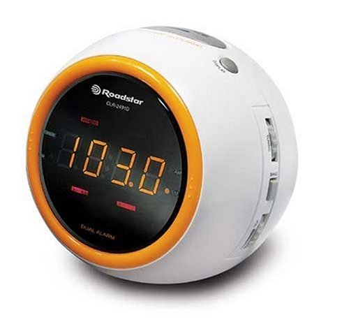 Childrens Toyshop  Electronics : ROADSTAR - CLR-2491D Radio Alarm Clock - white