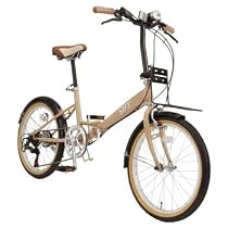 トップワン(TOPONE) 20インチ6段ギア折りたたみ自転車 モカ 20インチ FDV206MO-J88