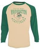 Washington Capitals St. Patrick's Day Scrapper Long Sleeve Raglan T-Shirt