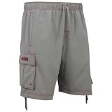Nike Alabama Crimson Tide Grey Hangin' Out Woven Cargo Shorts