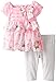 Youngland Baby Girls' Layered Ruffle Dress and Knit Legging Set