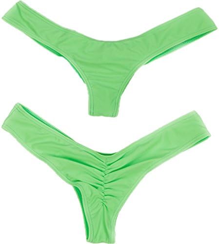 POPLife Lady Sexy Brazilian V Style Bikini Swimsuit Bottom Women Swimwear Beachwear S-XL