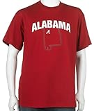 Alabama Crimson Tide 100% Cotton Short Sleeve T-Shirt