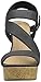 Rampage Women's Heidi Platform Ankle Strap Open Back Wedge Sandal