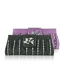 Julia Cocco' Jeweled Satin Evening Clutch w/Chain Strap