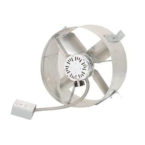 Cool Attic CX1600 Gable Mount Power Attic Ventilators with 4.5-Amp 60-Hz Motor and 14-Inch Blade
