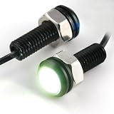 Decorative Black High Power LED Xenon White LED Eagle Eye Lamps Back Up Reverse... by Astra Security