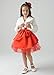 FAYBOX Cozy Faux Fur Flower Girl Bolero Shrug Accessories Princess Cape Coat Party Dress Up Jacket Size L