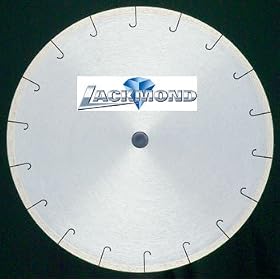 Lackmond TL6JS Tile Blades - J-Slot, Wet Cut - 6" Diameter; 0.060" Width; 5/8" Bore