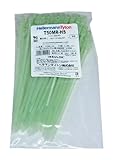 ヘラマンタイトン ヘッド部ビス穴付 マウンティングタイ T50MP-HS 耐熱・高温環境下グレード 薄緑