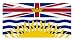 British Columbia Canada Flag Vanity Auto License Plate