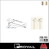 e-kanamono ロイヤル 棚受け 木棚用ブラケット(中間受け専用) R-134W 300 Aニッケルサテン