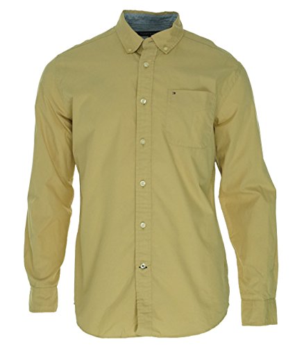 Tommy Hilfiger Mens Long Sleeve Classic Fit Button-Down Shirt