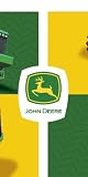Designware John Deere Plastic Rectangular Tablecover 54