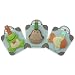 Best of Chums Name Tag Set - Frog/ Fish/Monkey