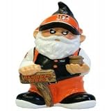 Cincinnati Bengals Garden Gnome Coin Bank