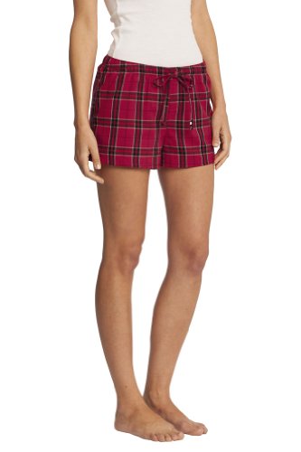 District Ladies Juniors Flannel Plaid Boxer