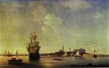 Aivazovsky, Ivan - Reval (Tallinn). Hand Painted Reproduction Oil on canvas