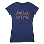 Def Leppard - Union Junior Fitted T-shirt in Royal Blue