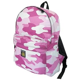 Pink Camo Backpack SMALLER than Huge Cumbersome Full-Size Packs- Cute Small Back Pack for Travel, Daypack School Bags Unique Gifts For Boys, Girls, College Students SALE-DISCOUNTED- Boy Girl or Adult