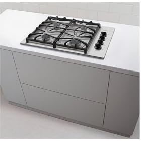 Frigidaire Gallery Series: FGGC3045K 30'' Gas Cooktop with 4 Sealed Burners, Cast Iron Continuous Gr