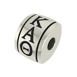 Kappa Alpha Theta Barrel Sorority Bead Charm Fits Most European Style Bracelets Including Chamilia Kera Troll and More. High Quality Bead in Stock for Fast Shipping