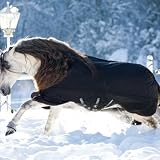 Rambo XL Turnout, Black/Brown, 7ft3