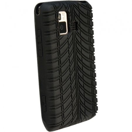 Xentris Tire Tread Skin Case for LG  Dare (Black)