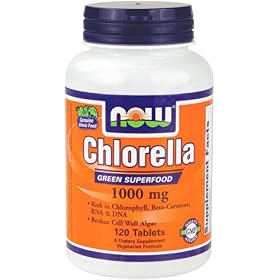 NOW Foods Chlorella 1000Mg, 120-TabletsChlorella