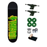 Girl Rick McCrank Big Girl 3-D 8.0 Skateboard Deck Complete