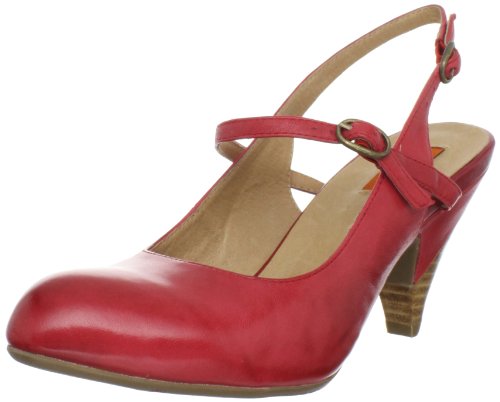 Miz Mooz Women's Fortuna Slingback Pump,Red,10 M US