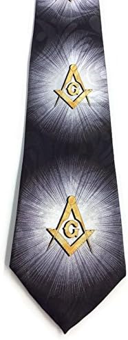 Masonic Square &amp; Compass Religious Neck Tie