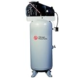 Chicago Pneumatic RCP-3561V 3.5 HP 60 Gallon Single Stage Reciprocating Air Compressors