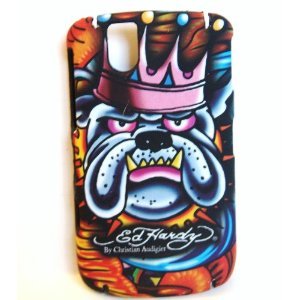 New King Bulldog Dog Ed Hardy Snap on Hard Skin Back Cover Case for Blackberry Tour 9630 + Premium Lcd Screen Guard in Original Box New King Bulldog Dog Ed Hardy Snap on Hard Skin Back Cover Case for Blackberry Tour 9630 + Premium Lcd Screen Guard in Original Box