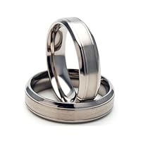 New Designer Titanium Ring, Men's Wedding Bands, Custom Designed Jewelry, 100% Satisfaction