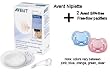 Avent Niplette with Two Avent Freeflow (0-6 Month) Pacifiers