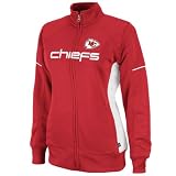 Kansas City Chiefs Women's Counter Red Full-Zip Track Jacket